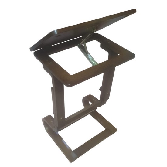 סטנדר מתכוונן מעץ צבע ונגה